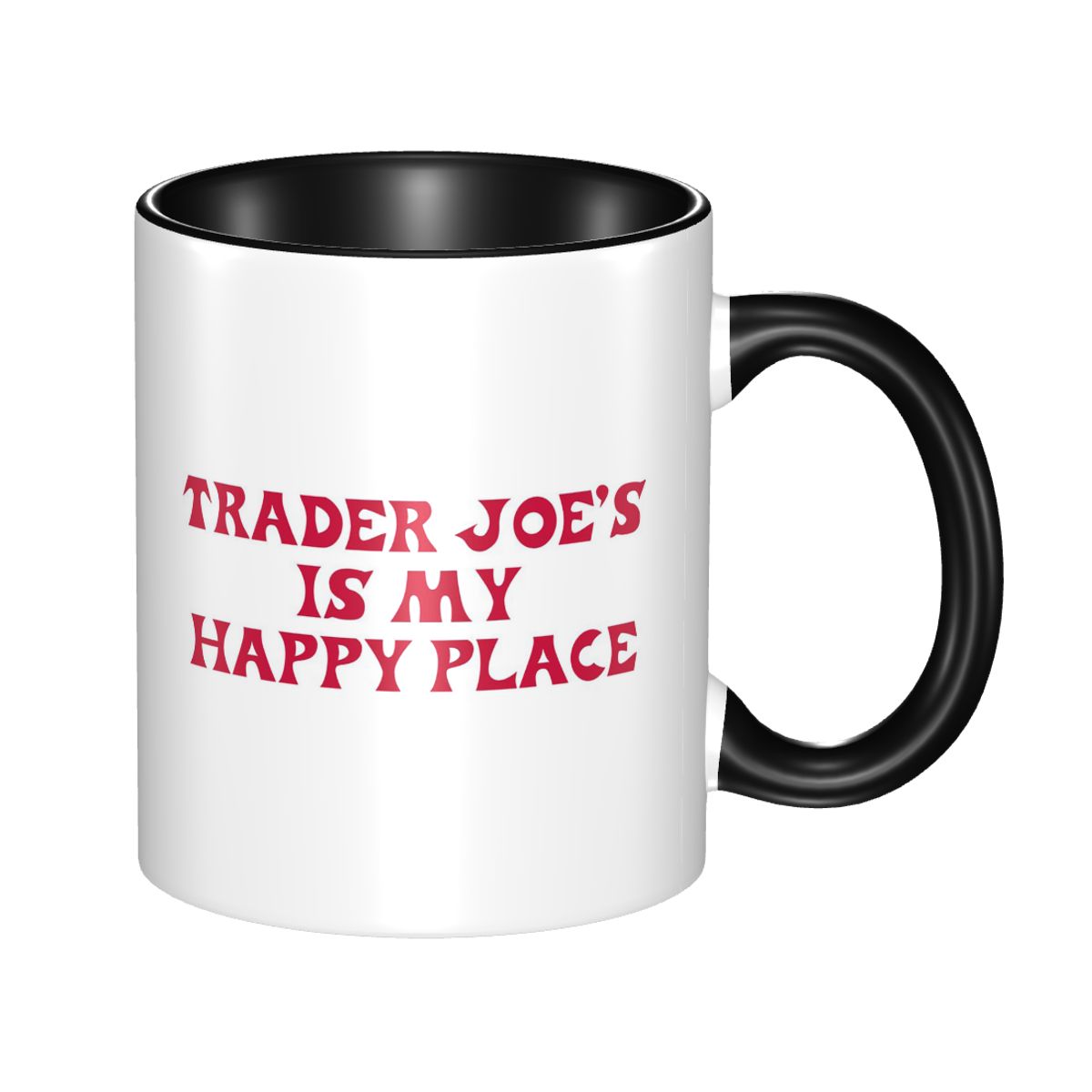 Coffee Tea Place - Kubek z zabawnym cytatem: Trader Joe's