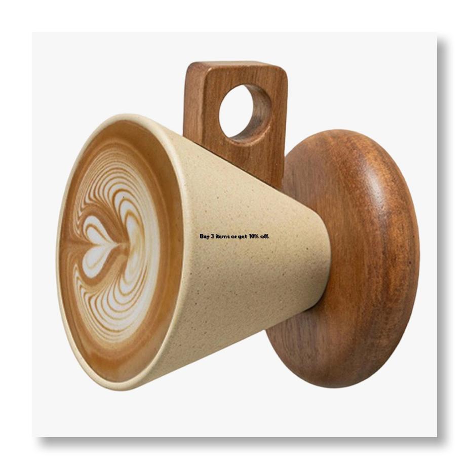 Coffee & Tea Phúc Long - Ceramiczny kubek do kawy i zestaw
