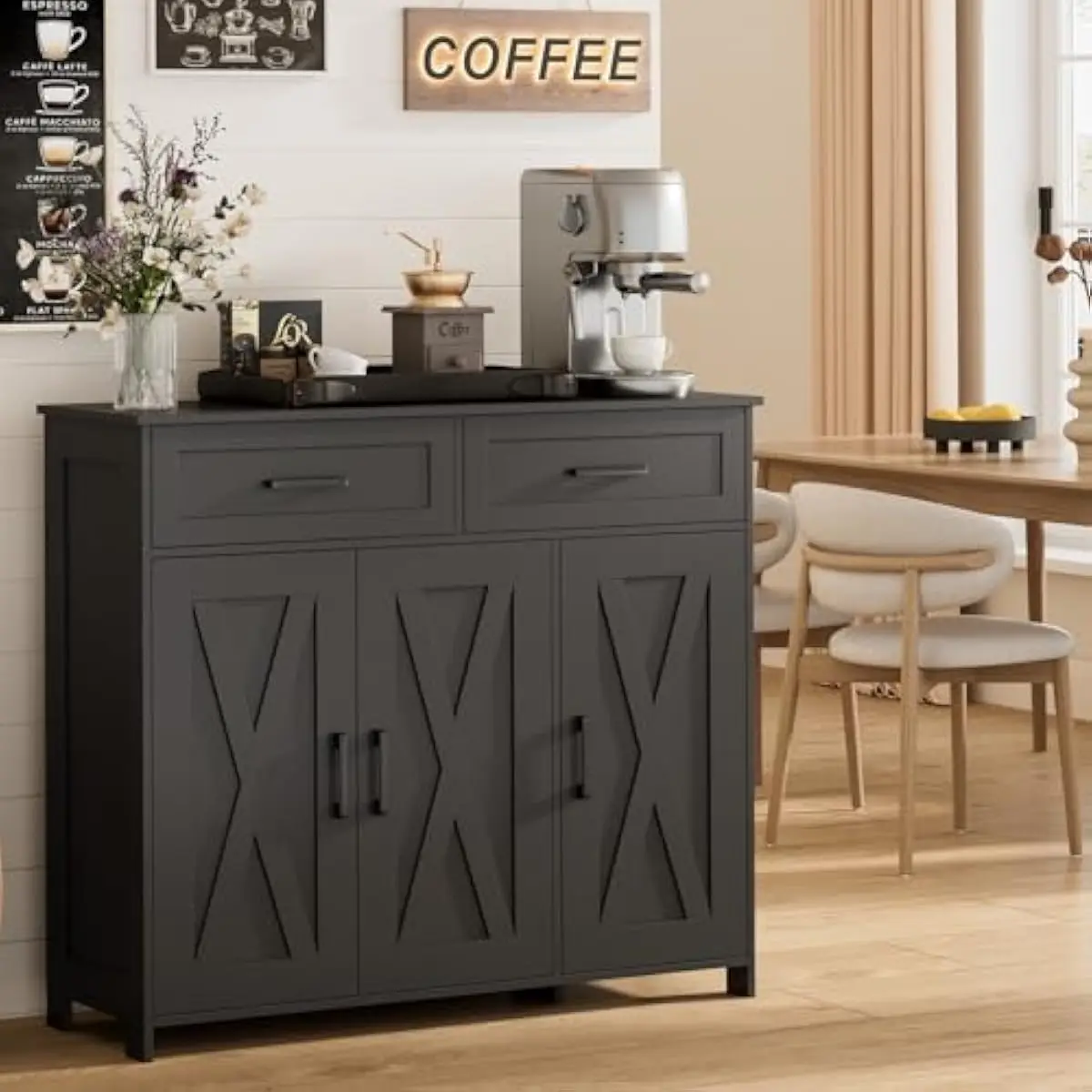 Coffee & Tea Phúc Long - Szafka do przechowywania w barze kawowym