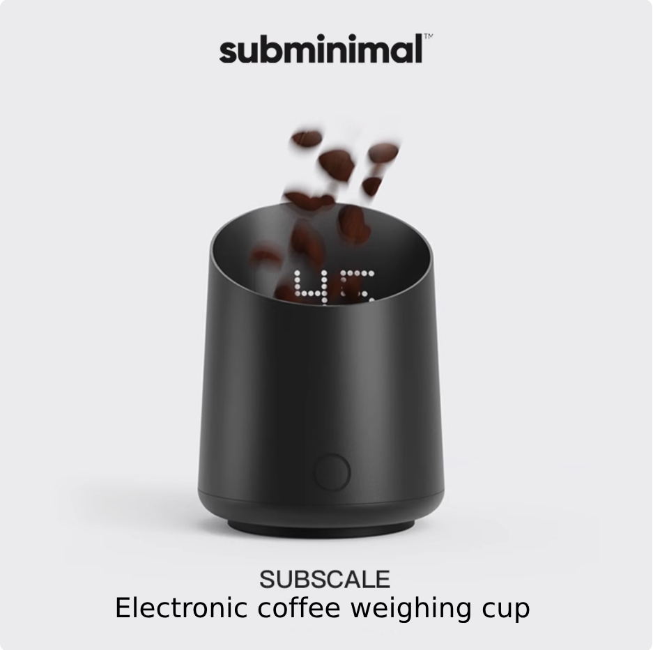 Coffee Tea Drinks - Subminimum Elektroniczny kubek do ważenia kawy,