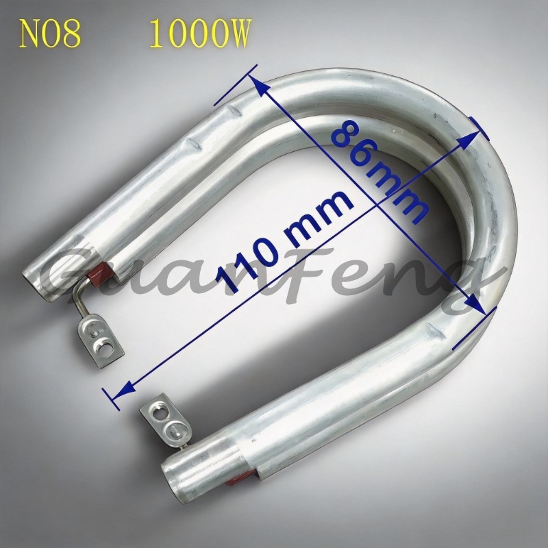 Coffee Tea Replacement - Element grzewczy aluminiowy typu U 220V,