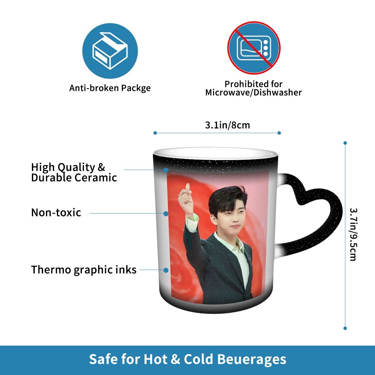 Śmieszne ceramiczne kubki do k – Young Tea Coffee recenzja i cena