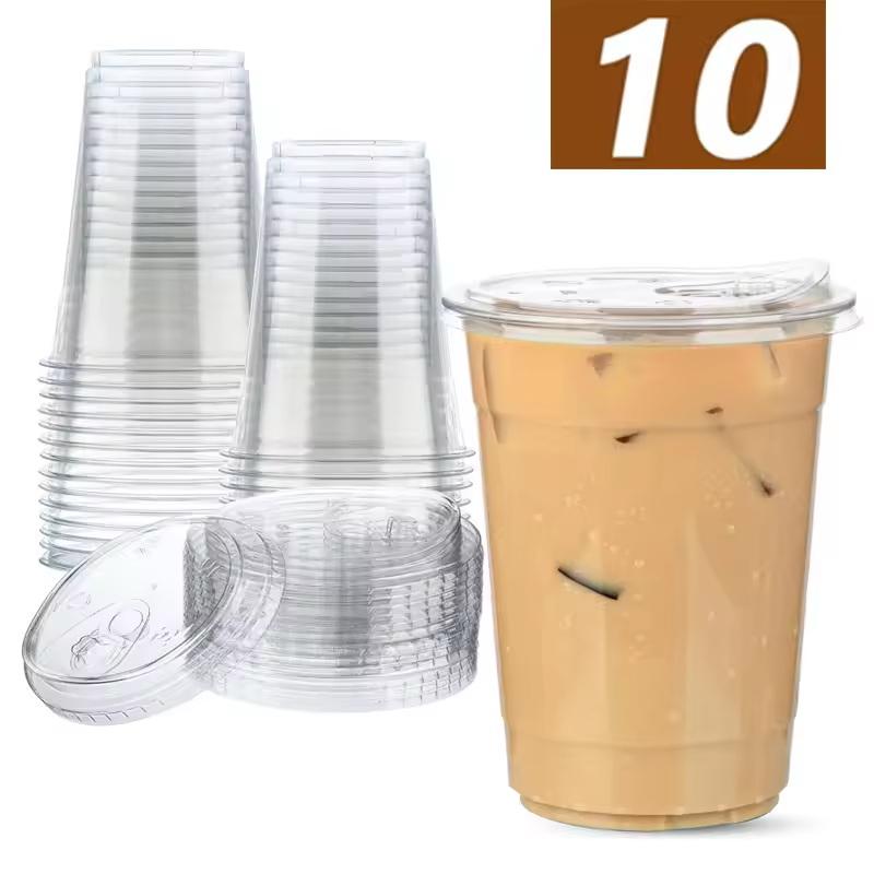 10 szt. Jednorazowe plastikowe – Lemon Tea Coffee recenzja i cena