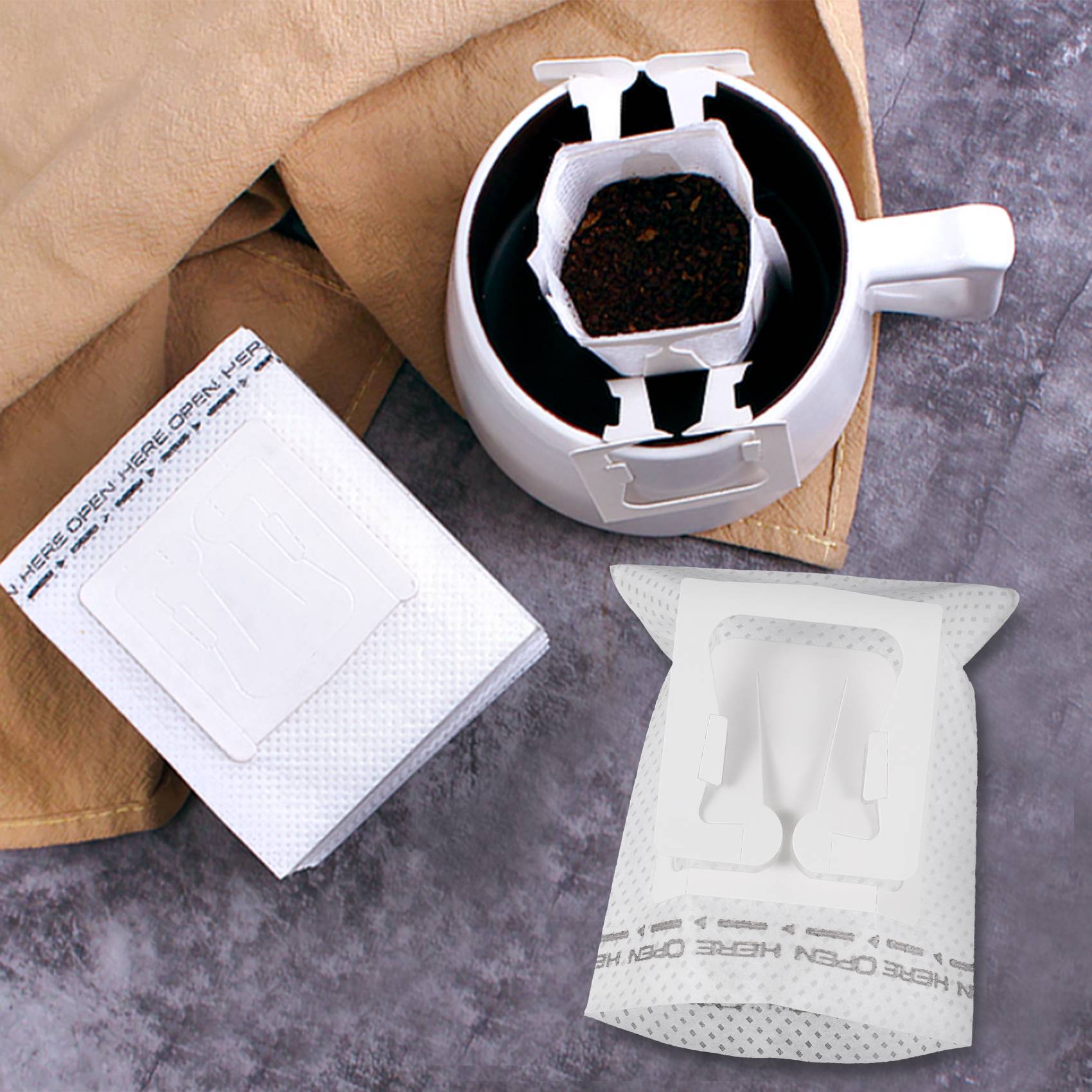 50 sztuk / opakowanie Filtr do – Coffee Tea Home recenzja i cena