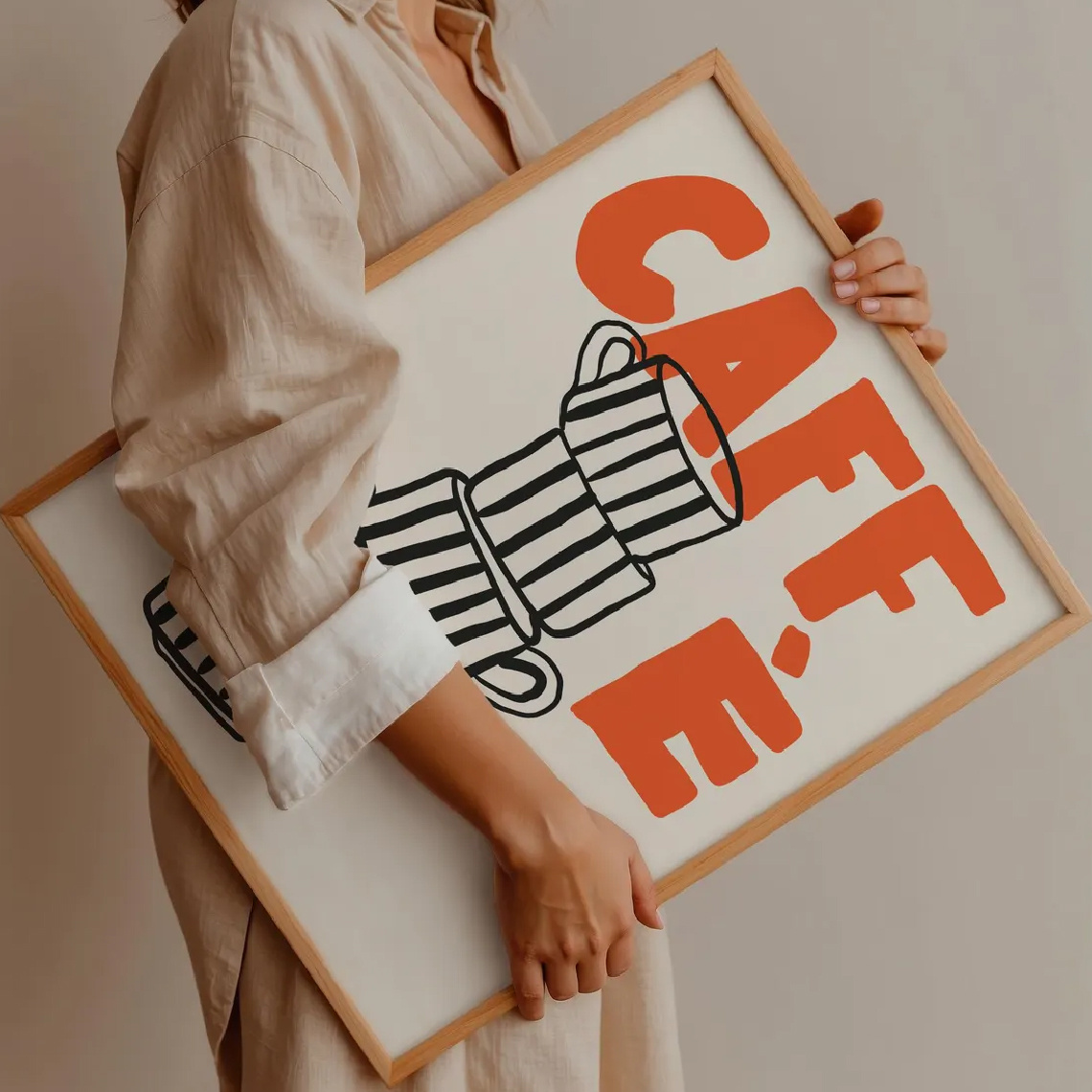 1/3 szt. Plakat na płótnie z w – Coffee Tea Drinks recenzja i cena