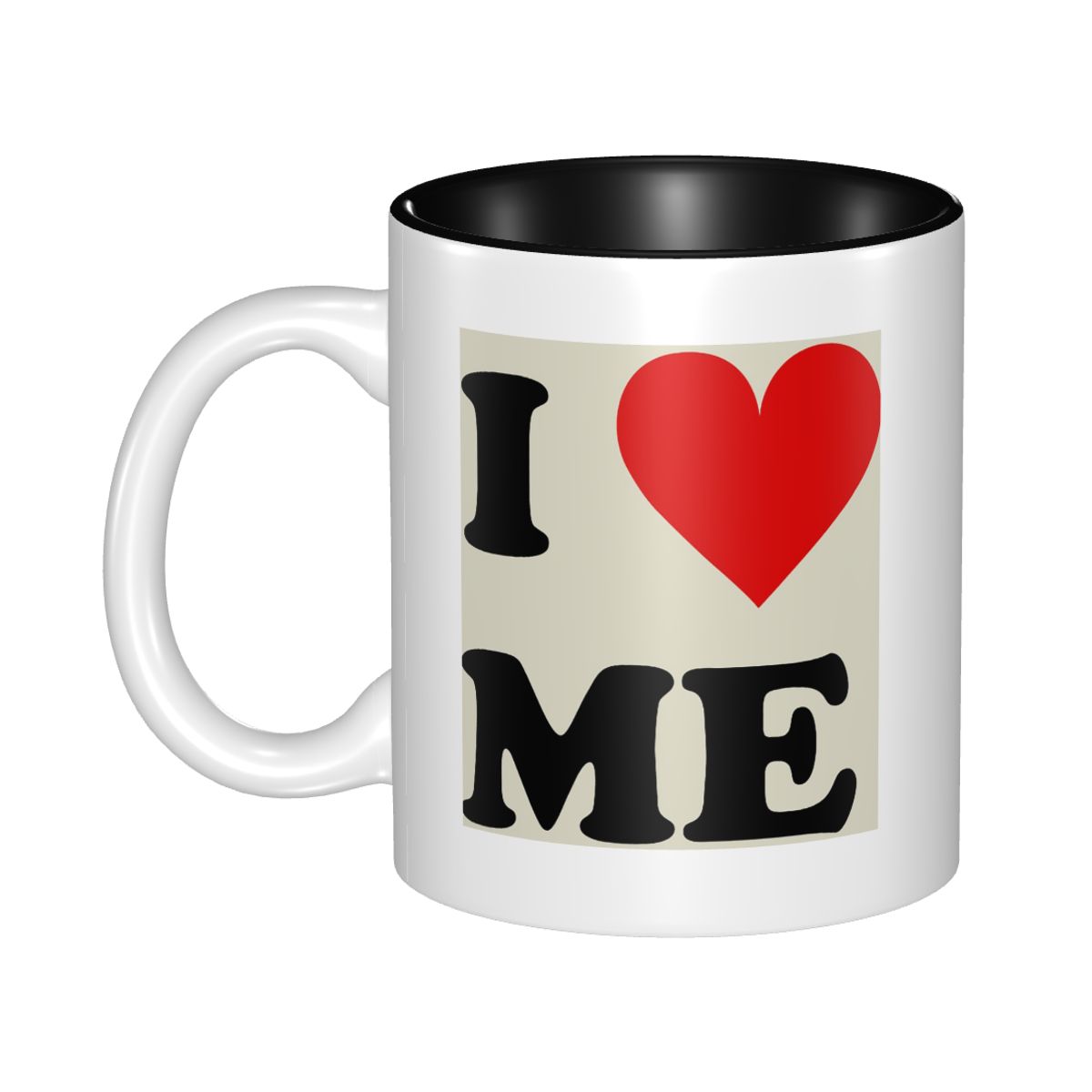Kubek I Love Me Heart Śmieszny – Coffee Tea You And Me recenzja i cena