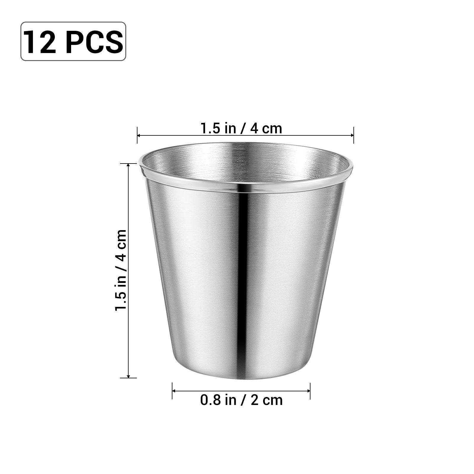 12 sztuk kubków na shoty ze st – Coffee Tea Home recenzja i cena