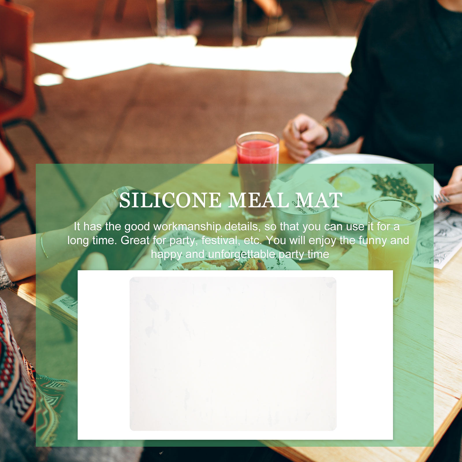 4 sztuki silikonowych podkłade – Coffee Tea Place recenzja i cena