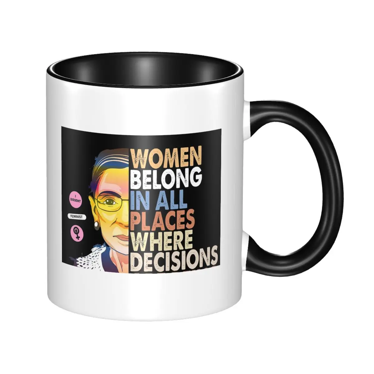RBG Ruth Bader Ginsburg Kobiet – Coffee Tea Place recenzja i cena
