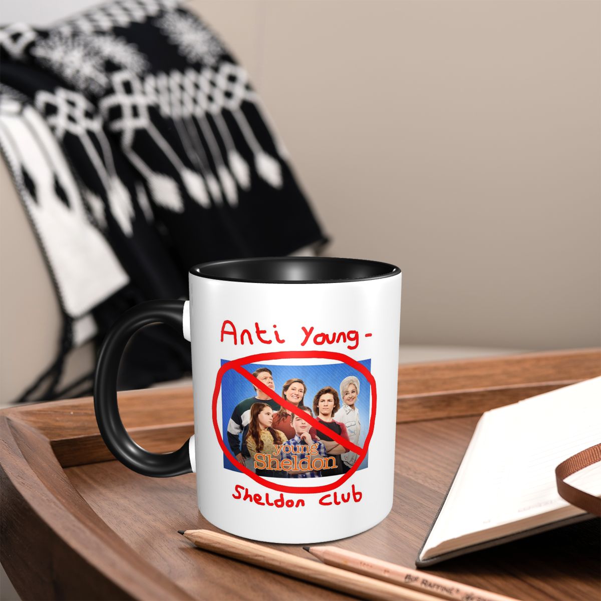 Kubek Anti Young Sheldon Club  – Young Tea Coffee recenzja i cena