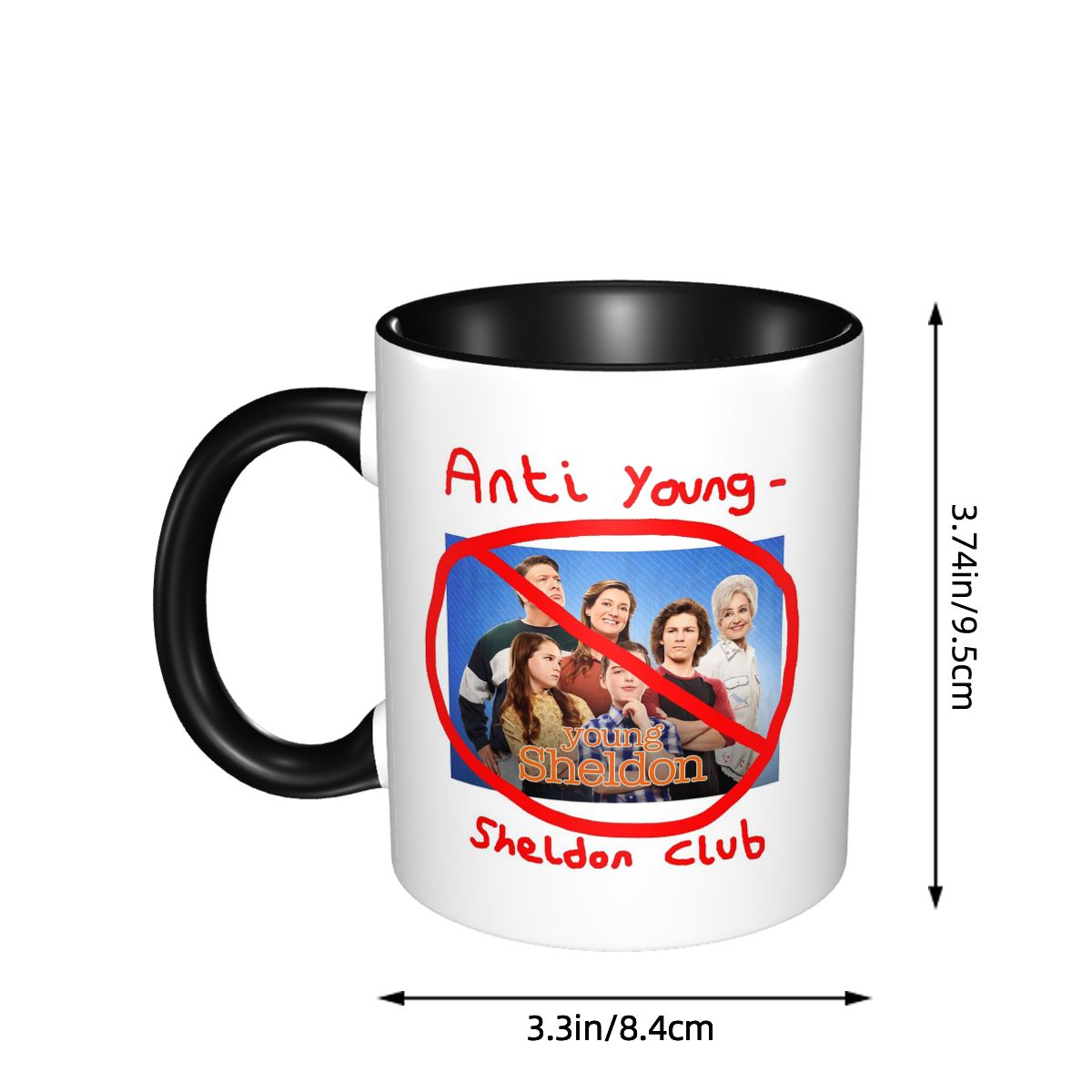 Kubek Anti Young Sheldon Club  – Young Tea Coffee recenzja i cena